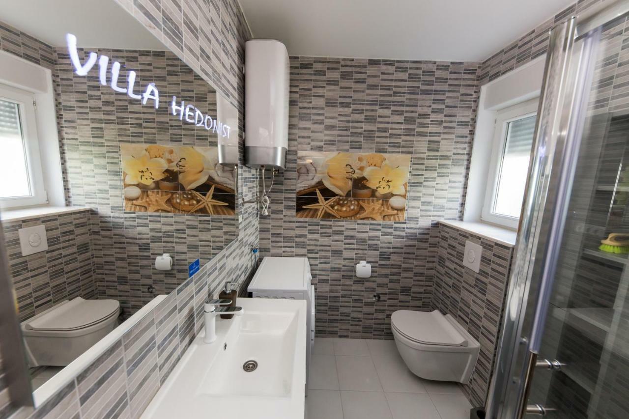 Villa Hedonist Seget Vranjica Bagian luar foto